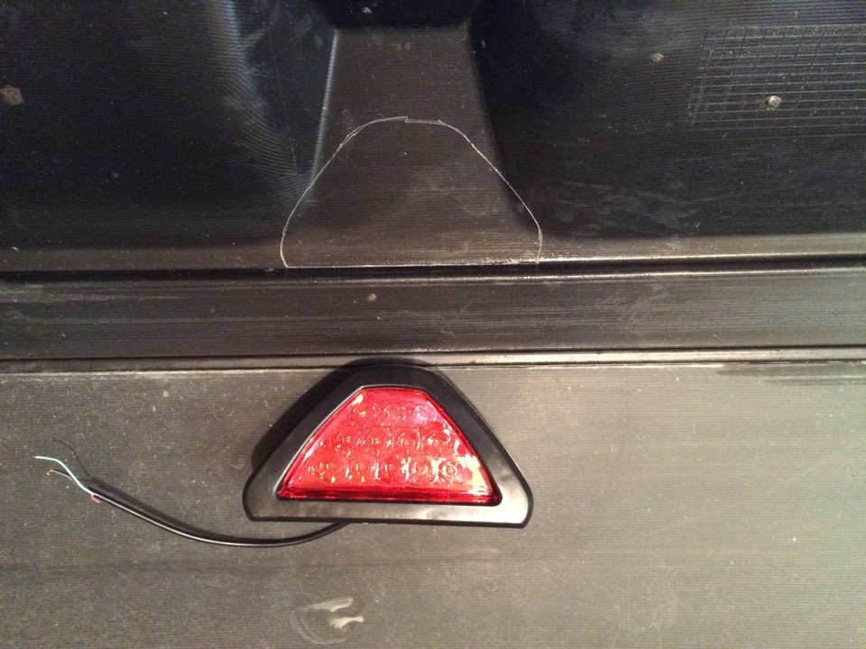 Стоп-сигнал F1 — Subaru Impreza WRX STI (GV/GR), 2,5 л., 2008 года ...