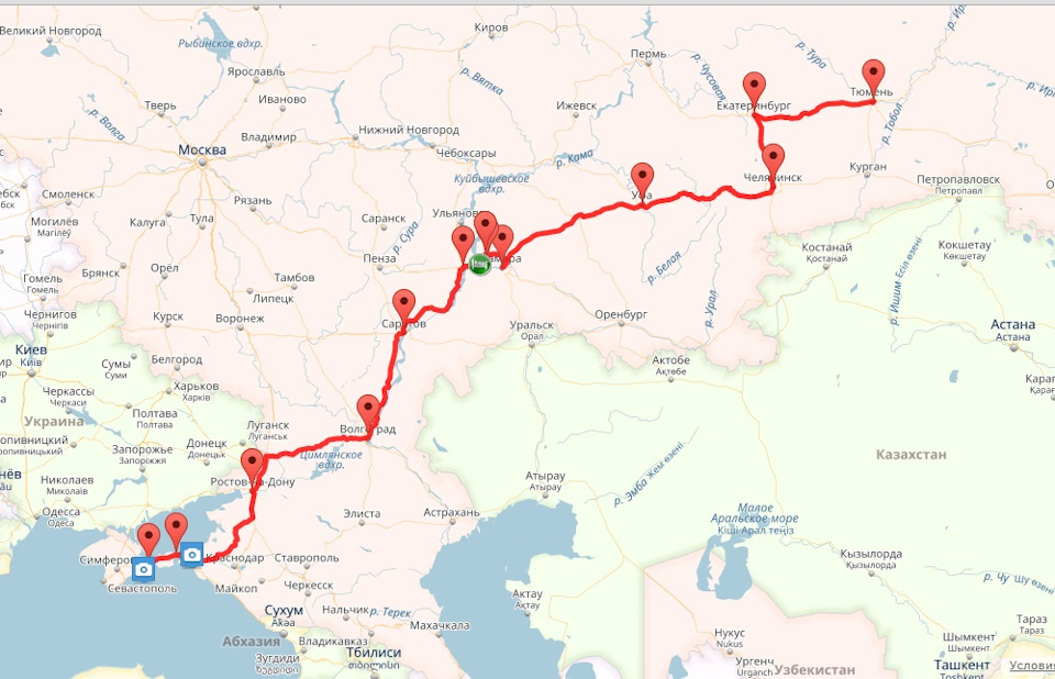 Карта россии курган новосибирск