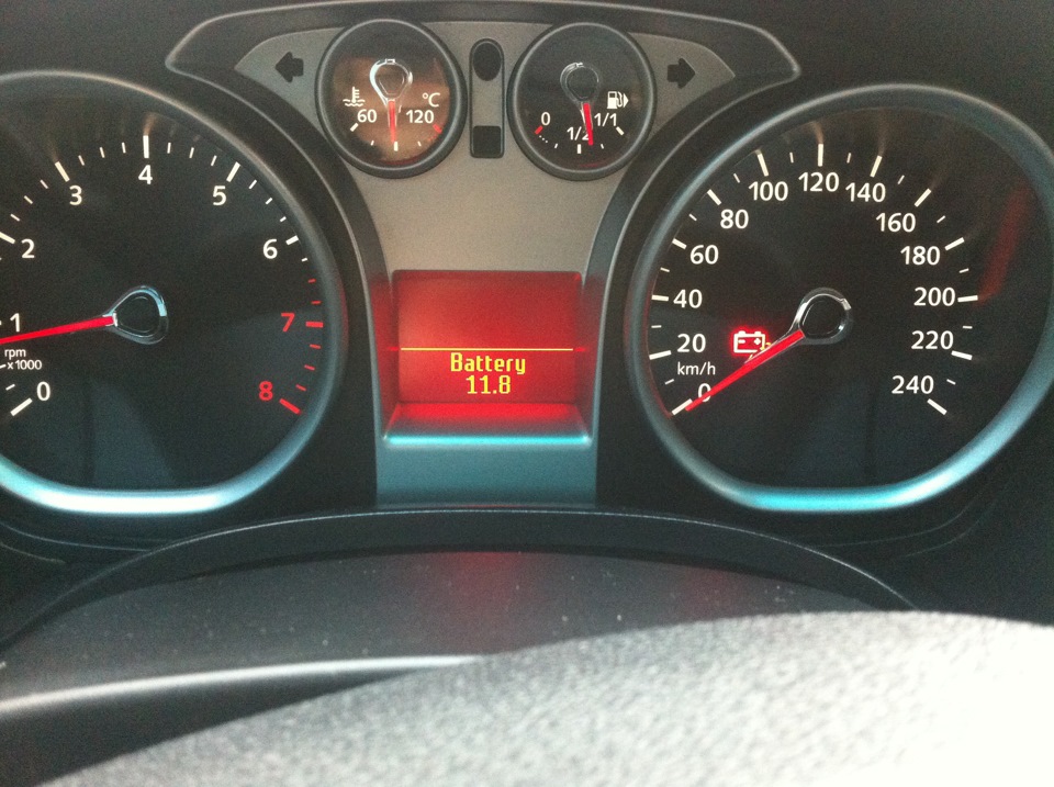 Пропала зарядка. горит индикатор АКБ… — Ford Focus Hatchback II, 1,6 л ...