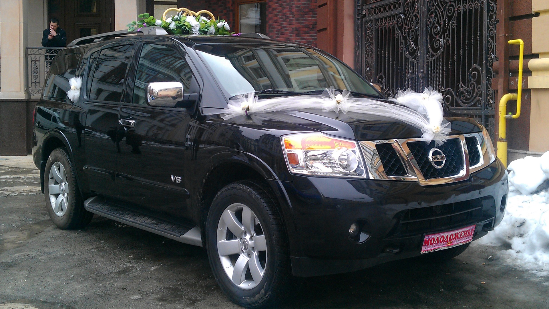 Nissan Armada 5.6 бензиновый 2008 | LE на DRIVE2