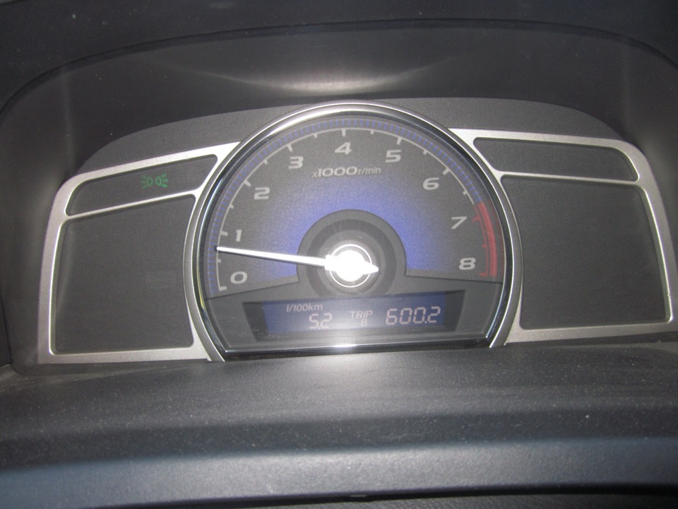 расход — Honda Civic 4D (8G), 1,8 л, 2007 года | просто так | DRIVE2