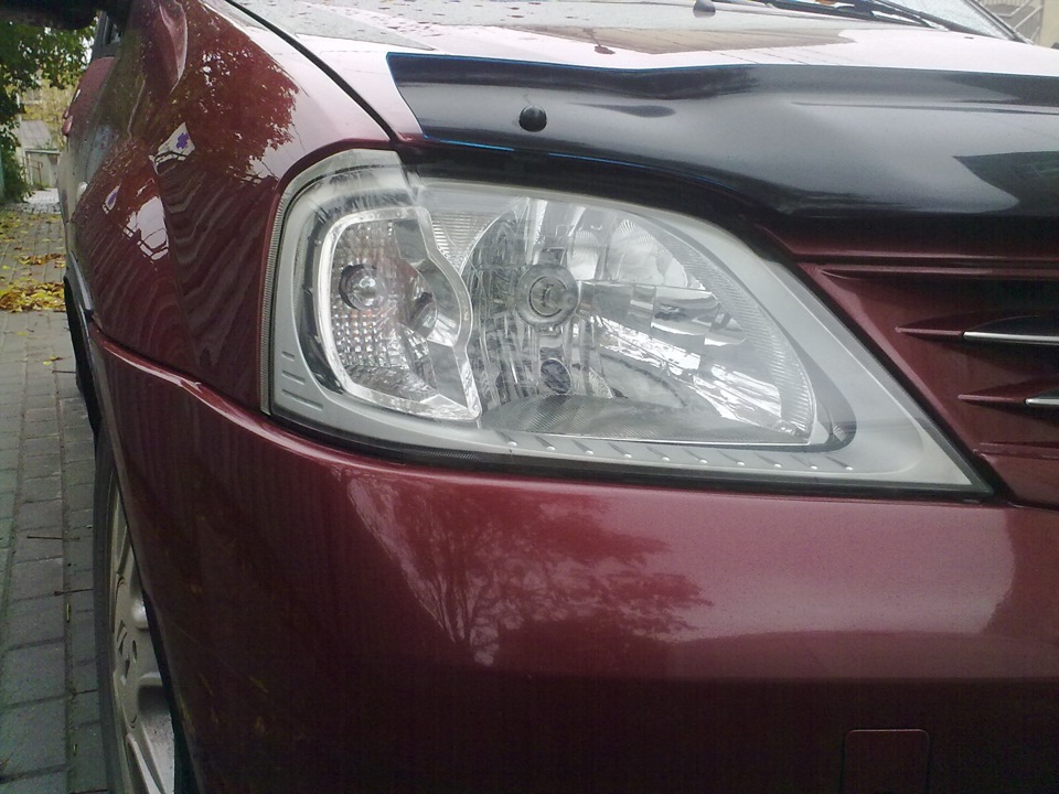 Поворотники в хром — Renault Logan (1G), 1,6 л, 2009 года | электроника ...
