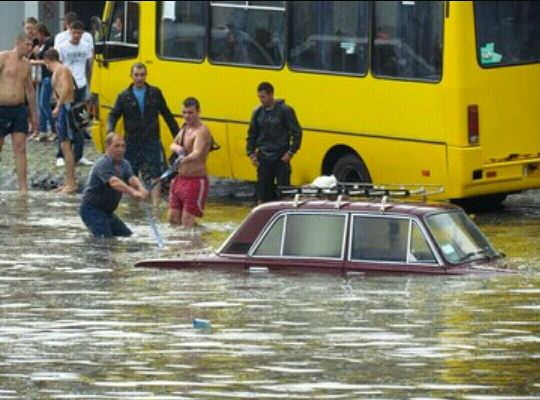 3 июля 2012. Одесса потоп.