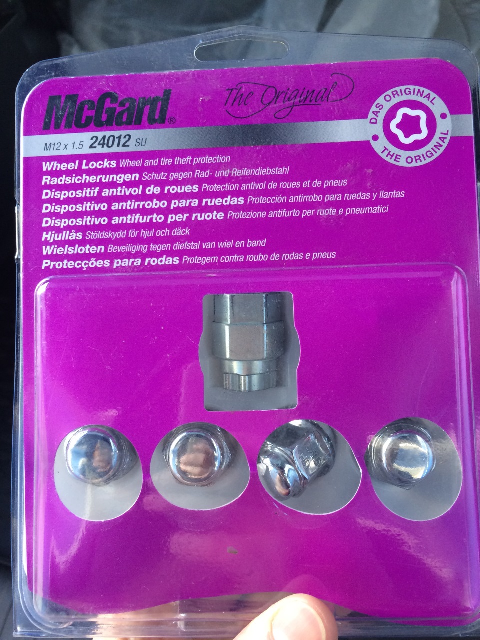 Секретки McGard 24012 — Honda CR-V (RE), 2,4 л, 2008 года | своими ...