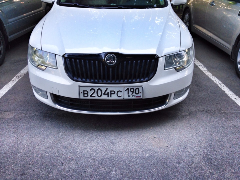 Фото в бортжурнале Skoda Superb Combi (Mk2)