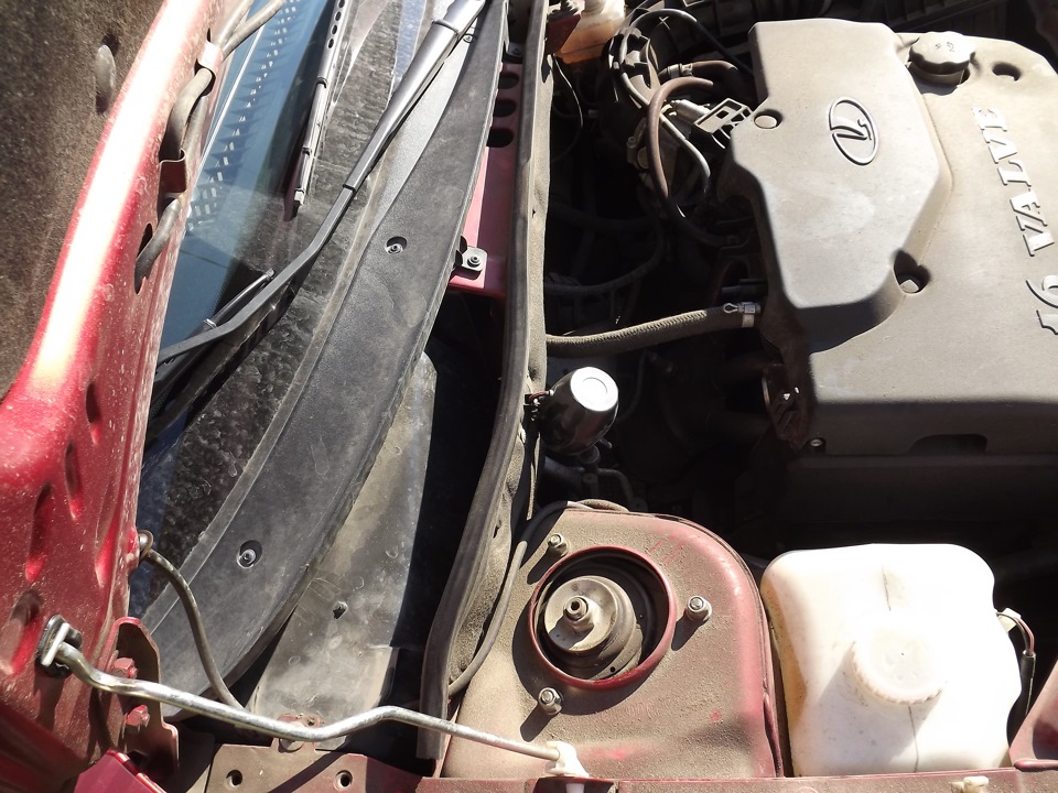 Растяжка передних стоек — LADA Гранта, 1,6 л., 2012 года | аксессуары ...