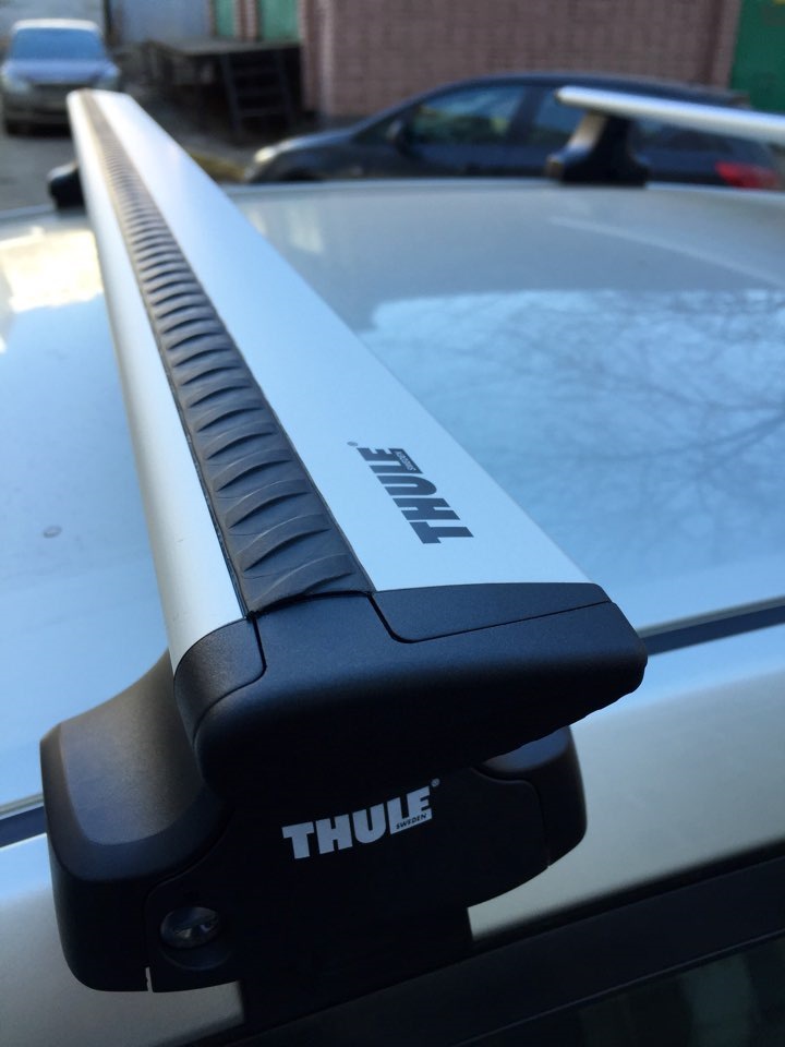 #23 Установка багажника Thule — Toyota Auris (1G), 1,6 л, 2008 года ...