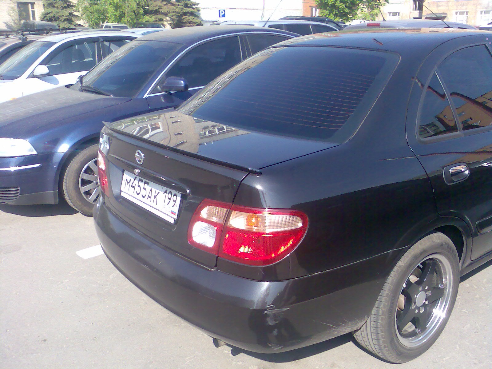 Лип спойлер… — Nissan Almera II (N16), 1,5 л, 2006 года | тюнинг | DRIVE2