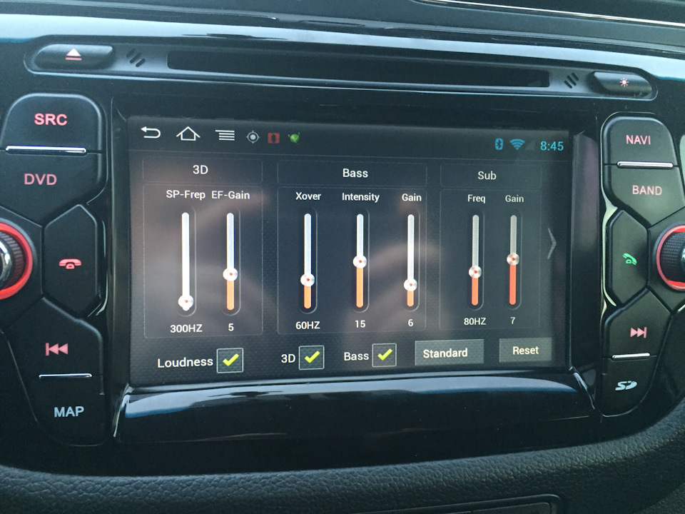Настройки dsp (говорили что не будет) — KIA Ceed SW (2G)