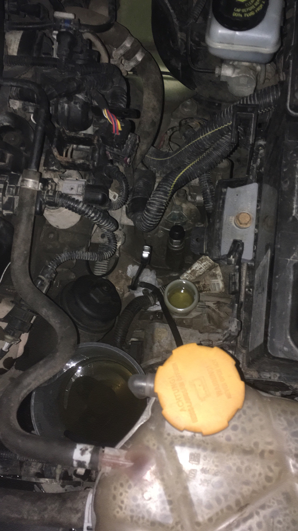 Замена тормозухи в изитронике (easytronic) — Opel Corsa D, 1,2 л, 2007 ...