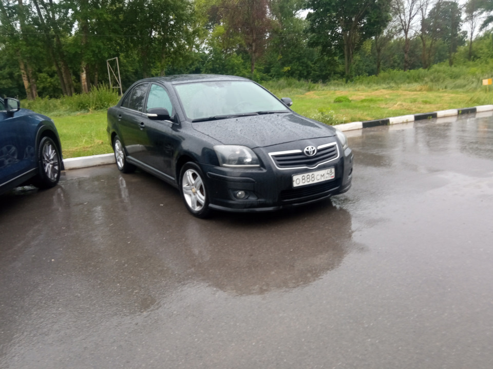 Замена лобового стекла — Toyota Avensis II, 2 л, 2007 года | расходники ...