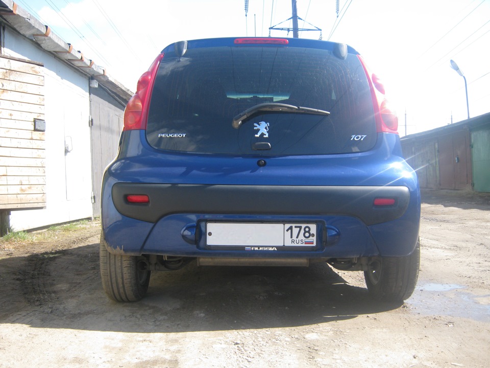 Фото в бортжурнале Peugeot 107