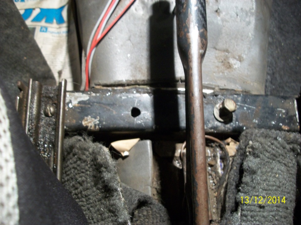 перенос ручки кпп ваз 2107 4х ступка — Lada 21070, 1,5 л, 1999 года ...