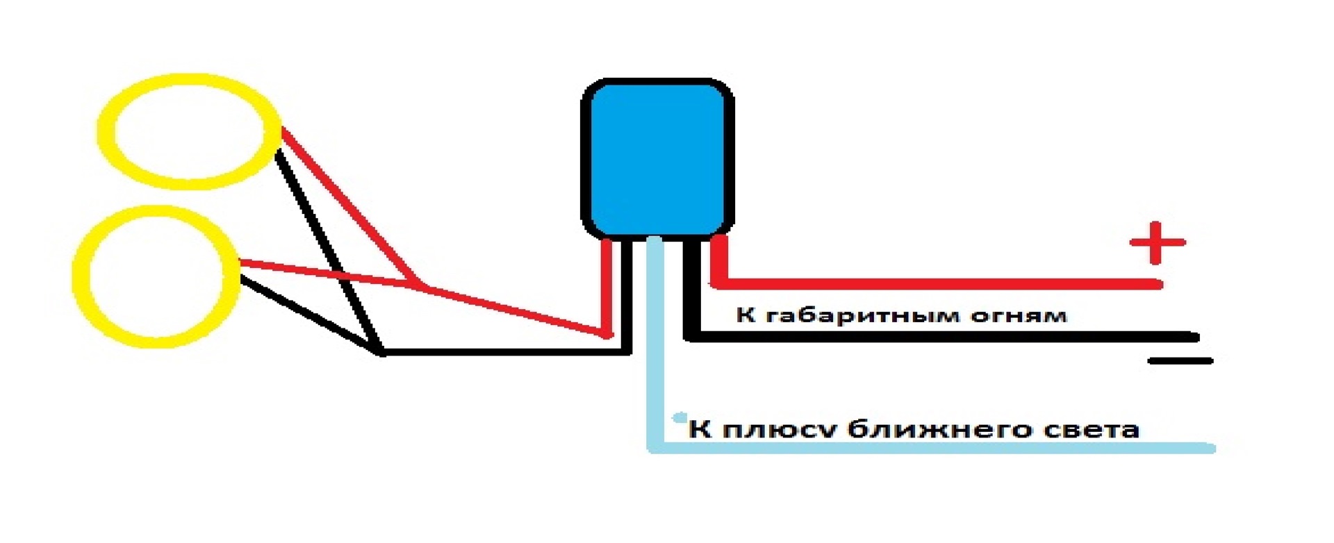 Как правильно подключить ангельские глазки Ангельские глазки часть 2 - Lada Приора седан, 1,6 л, 2013 года тюнинг DRIVE2