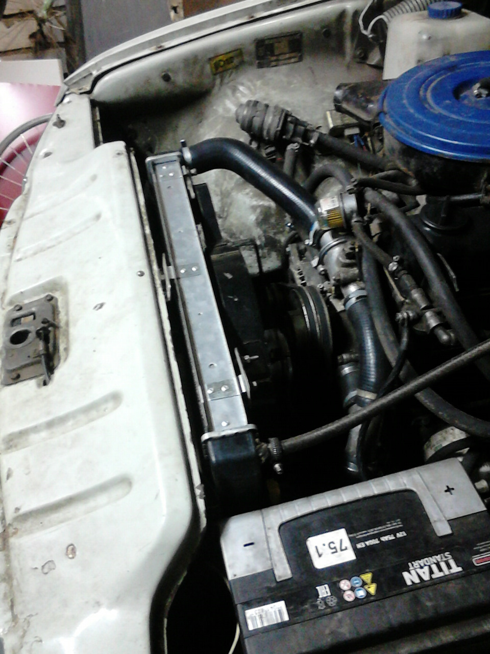 Гур, радиатор Газель и все все )) — ГАЗ 31029, 2,4 л., 1995 года ...