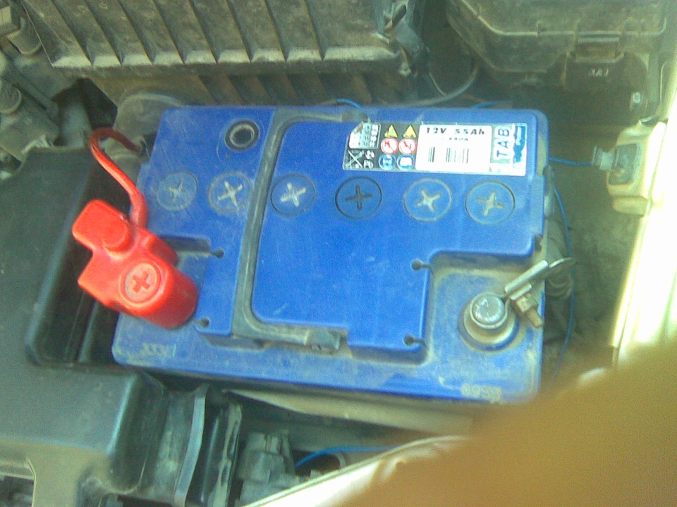 Замена АКБ — Hyundai Accent (2G), 1,5 л., 2006 года | электроника | DRIVE2