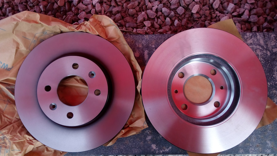 Замена тормозных дисков и ТО-4 — KIA Rio (3G), 1,6 л, 2011 года ...