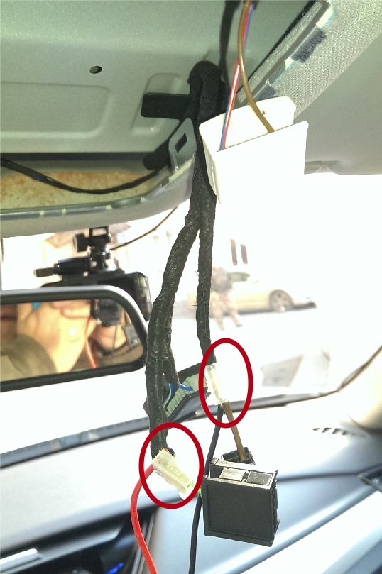 Питание регистратора от плафона — BMW X1 (E84), 2 л, 2014 года | своими ...