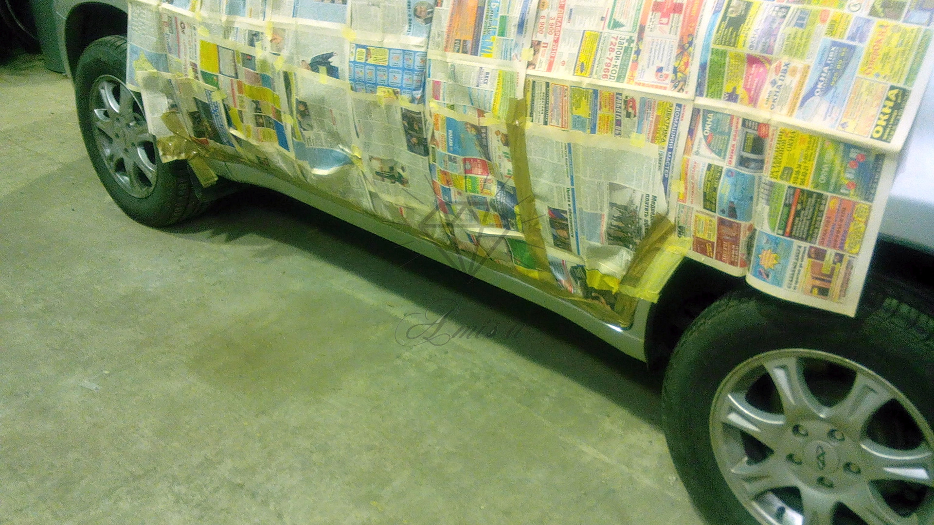 Антигравий. — Chery Tiggo, 1,6 л, 2013 года | кузовной ремонт | DRIVE2