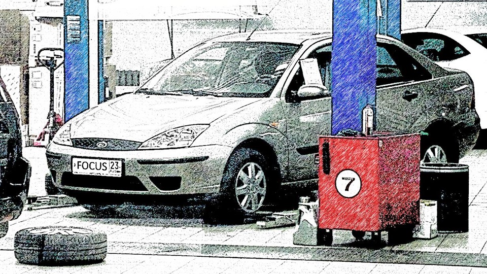 Сервисная книжка автомобиля — Ford Focus I Sedan, 1,6 л, 2003 года ...