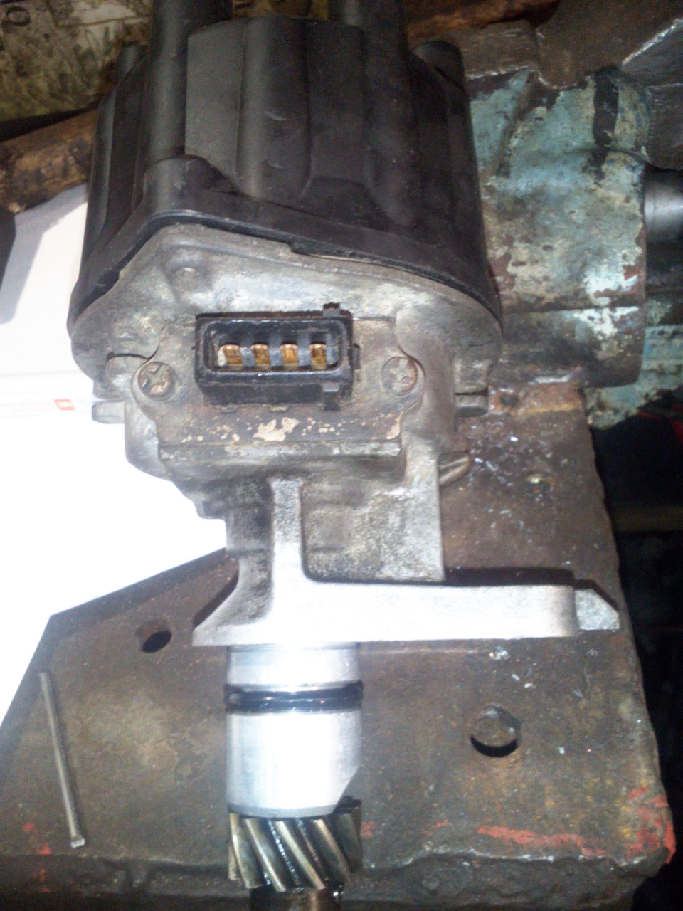 трамблер как выставить? — Mitsubishi Pajero (2G), 3 л, 1995 года ...