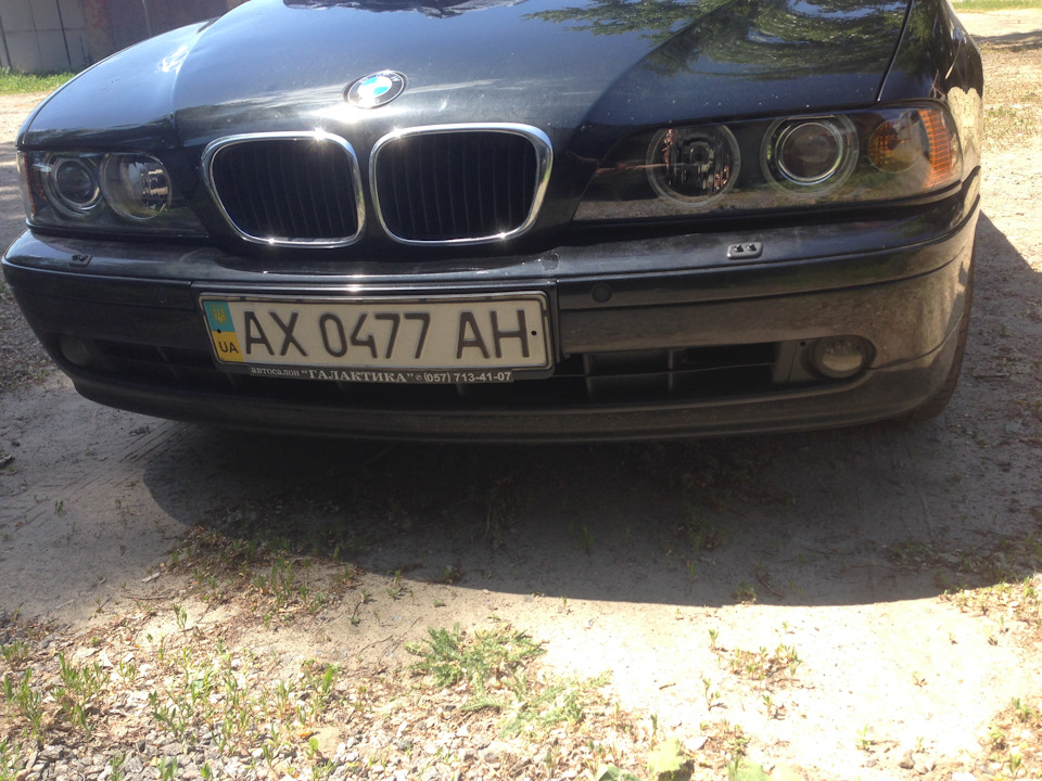 Затянул фары — BMW 5 series (E39), 2,2 л, 2002 года | стайлинг | DRIVE2