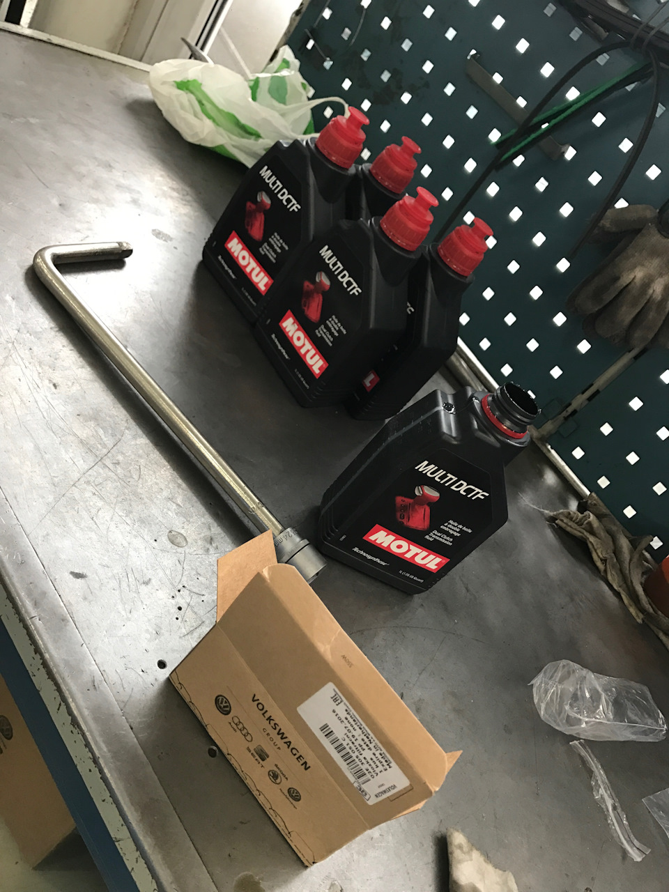 замена масла DSG 6 — Volkswagen Passat B7, 2 л, 2011 года | визит на ...