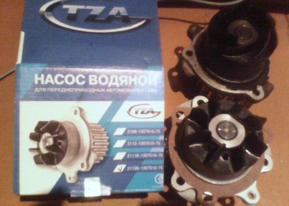Полетела помпа…Замена. — Lada Приора седан, 1,6 л, 2007 года | своими ...