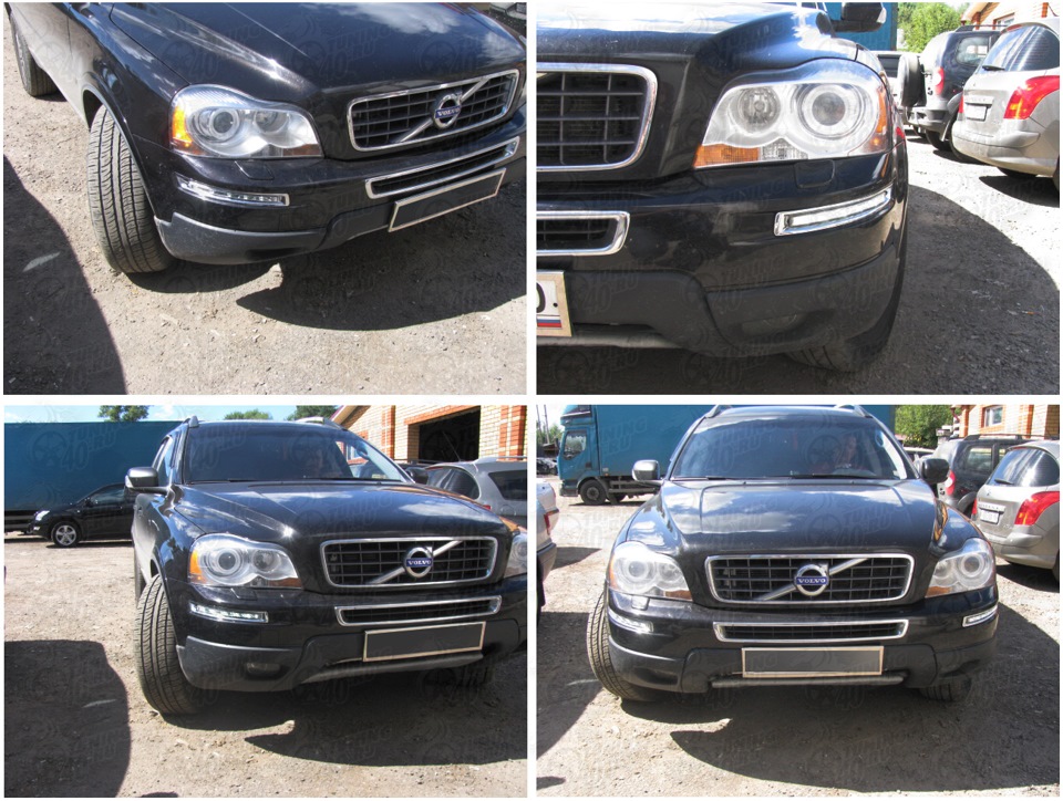 Volvo XC 90, Установка дневных ходовых огней — Tuning40 на DRIVE2