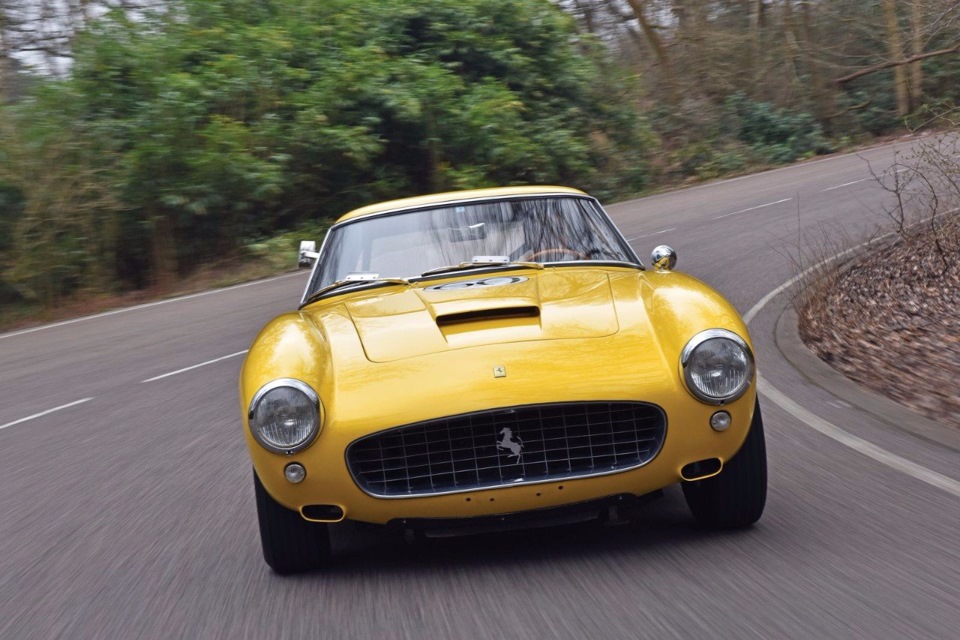 Ferrari 250 gt Berlinetta SWB желтая