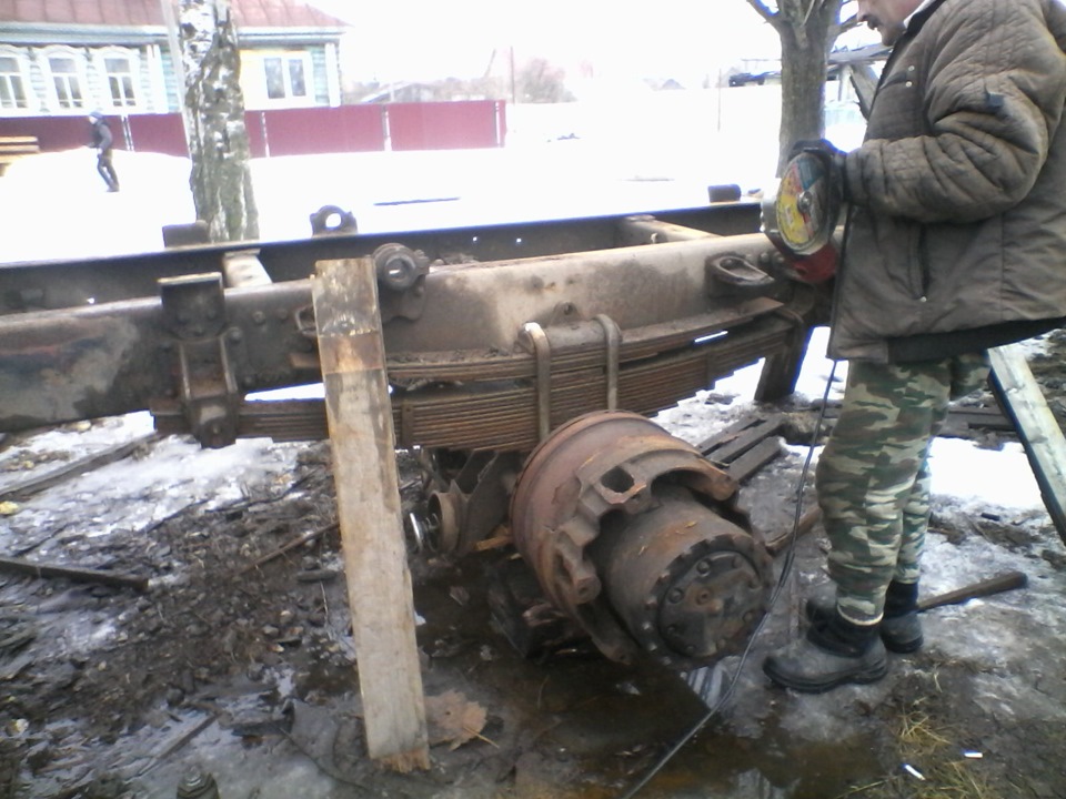 рессоры) — ГАЗ Валдай, 4,7 л, 2008 года | своими руками | DRIVE2