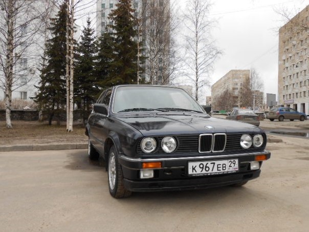 Город-герой Архангельск — BMW 3 series Coupe (E30), 1,8 л, 1984 года ...