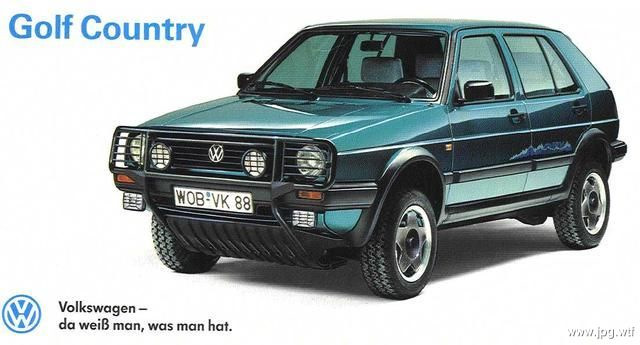 1991 Volkswagen Golf Country Syncro 4x4