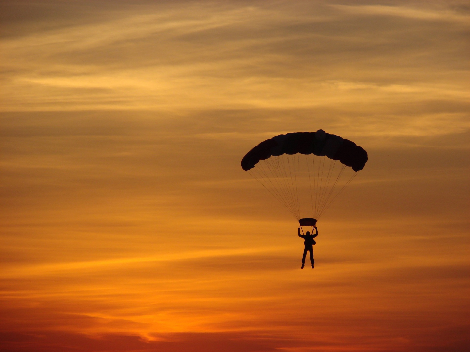 Topless Parachuting