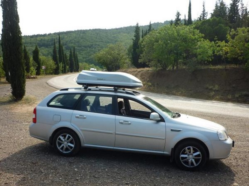 Спойлер на Wagon Chevrolet Lacetti SW