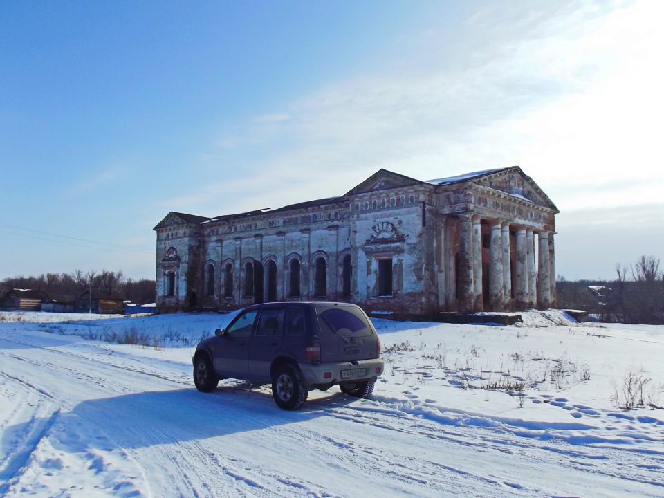 Саратов — с.Ключи — Вольск — Саратов — KIA Sportage (1G), 2 л, 2001 ...