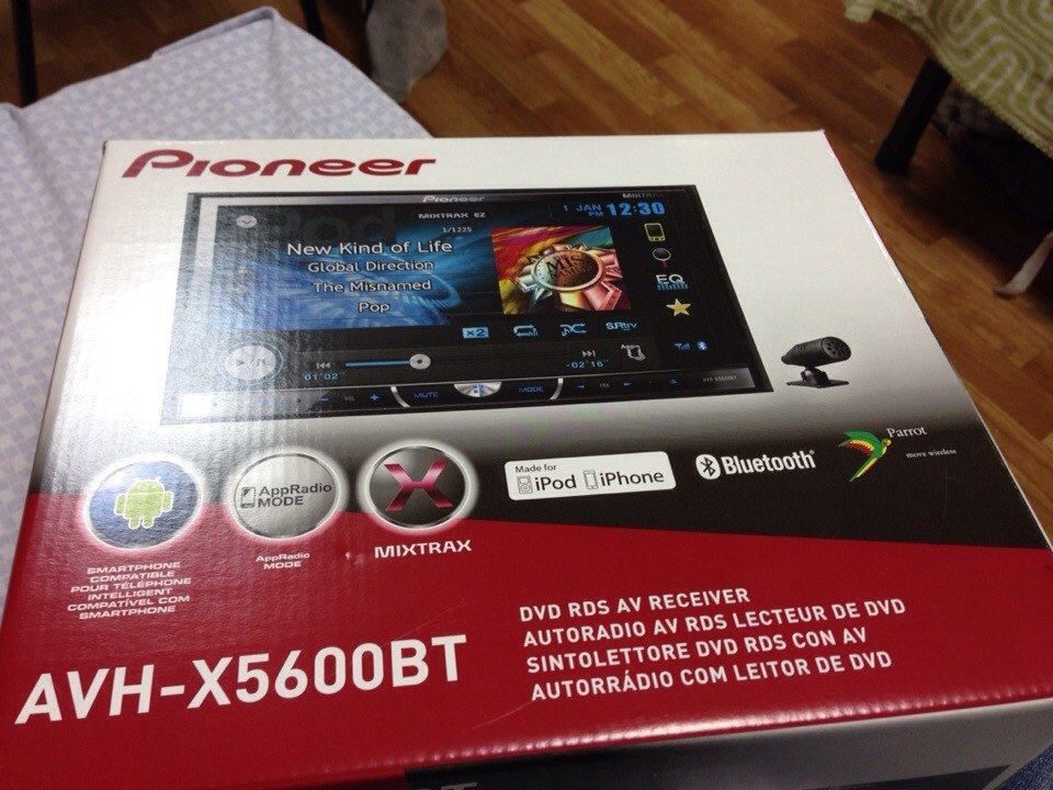 X5600bt pioneer процессорная или нет