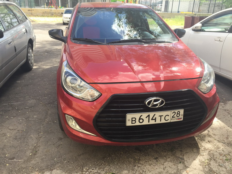 Обновление головной оптики) — Hyundai Solaris (1G), 1,4 л, 2011 года ...