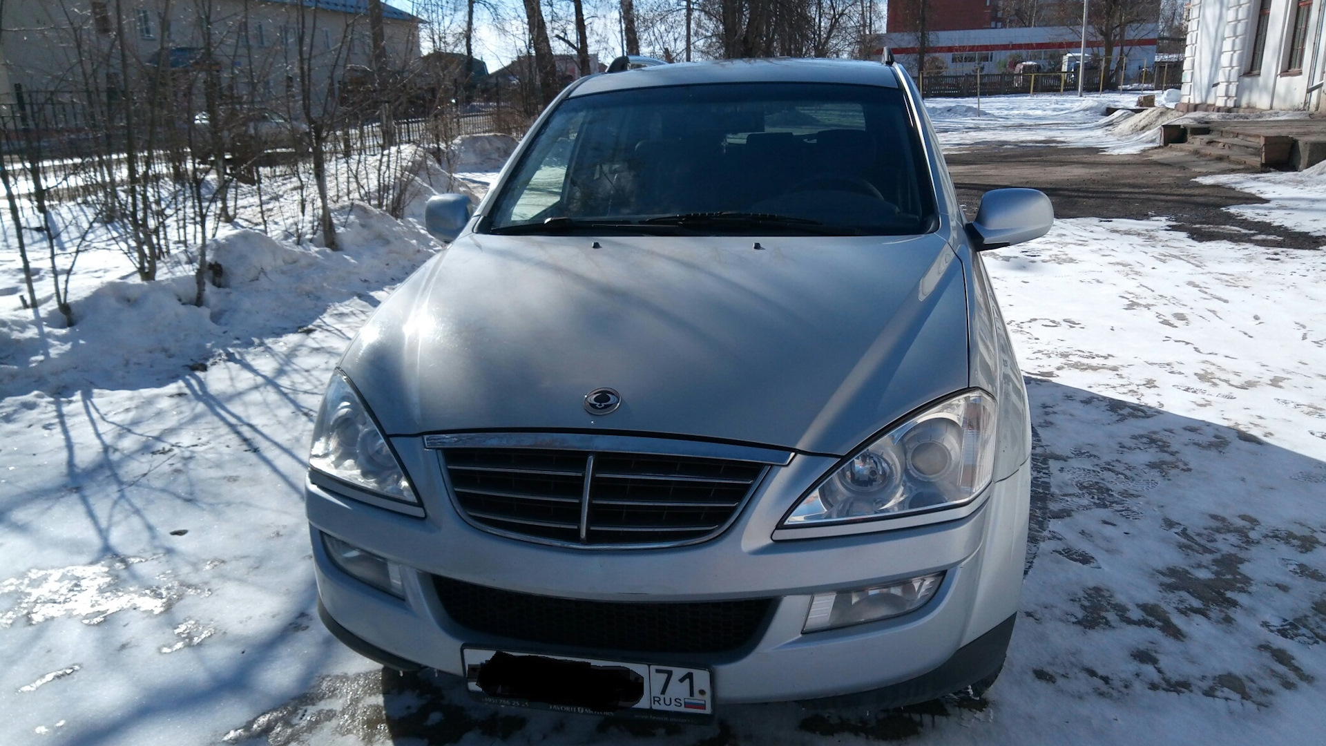 SsangYong Kyron 2.3 бензиновый 2008 | Монстр на DRIVE2