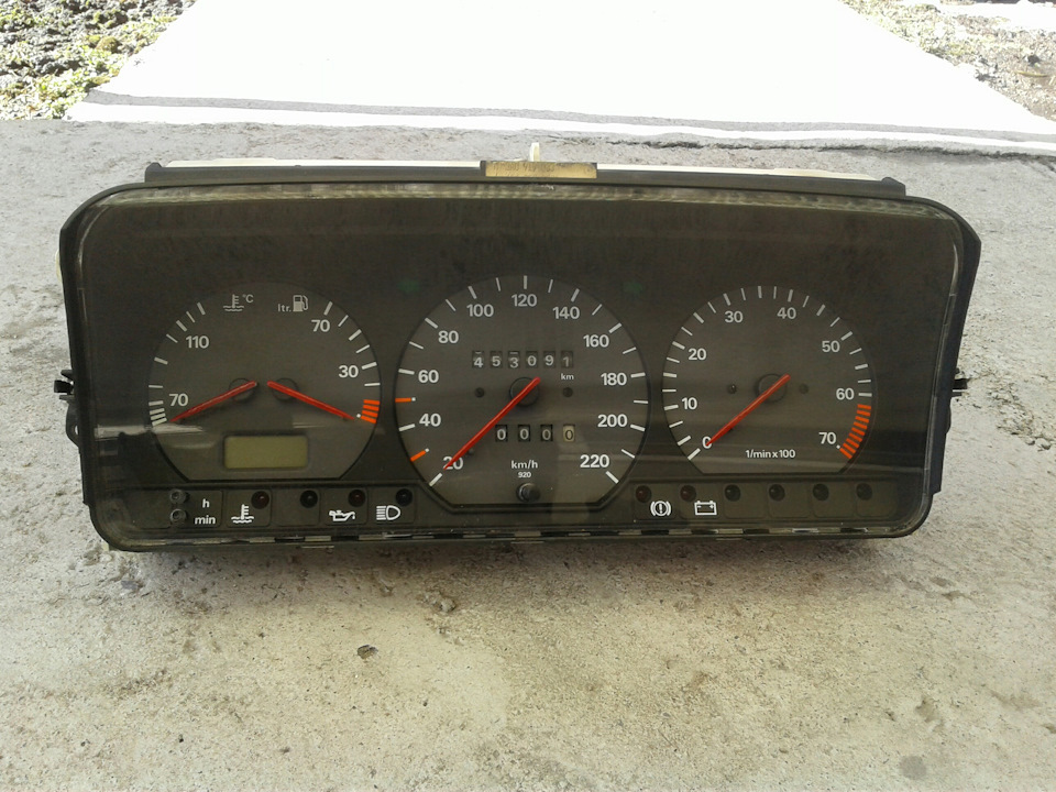 Make up приборки пассат Б4 — Volkswagen Passat B4, 1,8 л, 1996 года ...