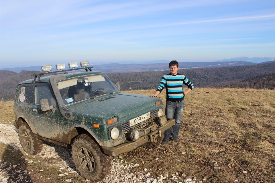 27.10.13 Мезмай-гора Матук (1975 метров) — Lada 4x4 3D, 1,7 л, 2007 ...