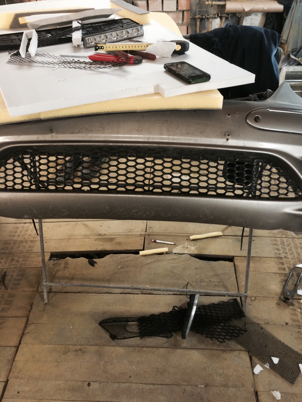 Переделка бампера! Друзья интересует ваше мнение. — Mercedes-Benz CL 55 ...