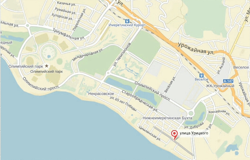 Карта парка олимп