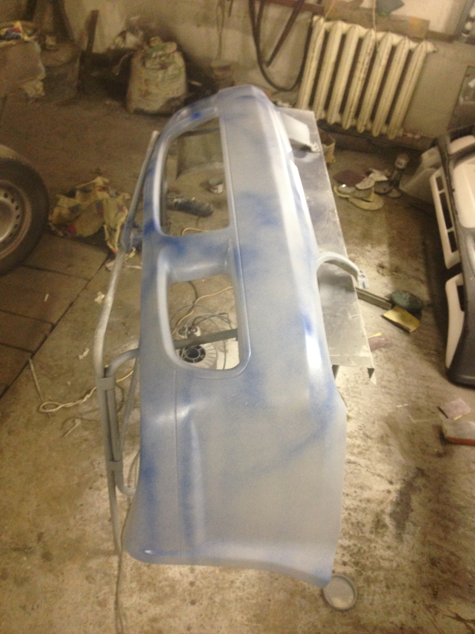 Самодельный бампер часть 2 — Volkswagen Golf Mk4, 1,6 л, 2000 года ...