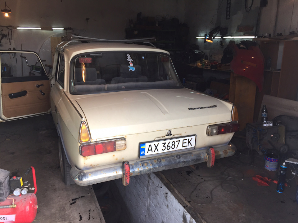 Чарлик | Антикорозийка — ИЖ Москвич 412, 1,5 л, 1989 года | своими ...