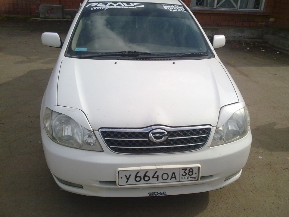 риснички — Toyota Corolla (120), 1,5 л, 2002 года | тюнинг | DRIVE2