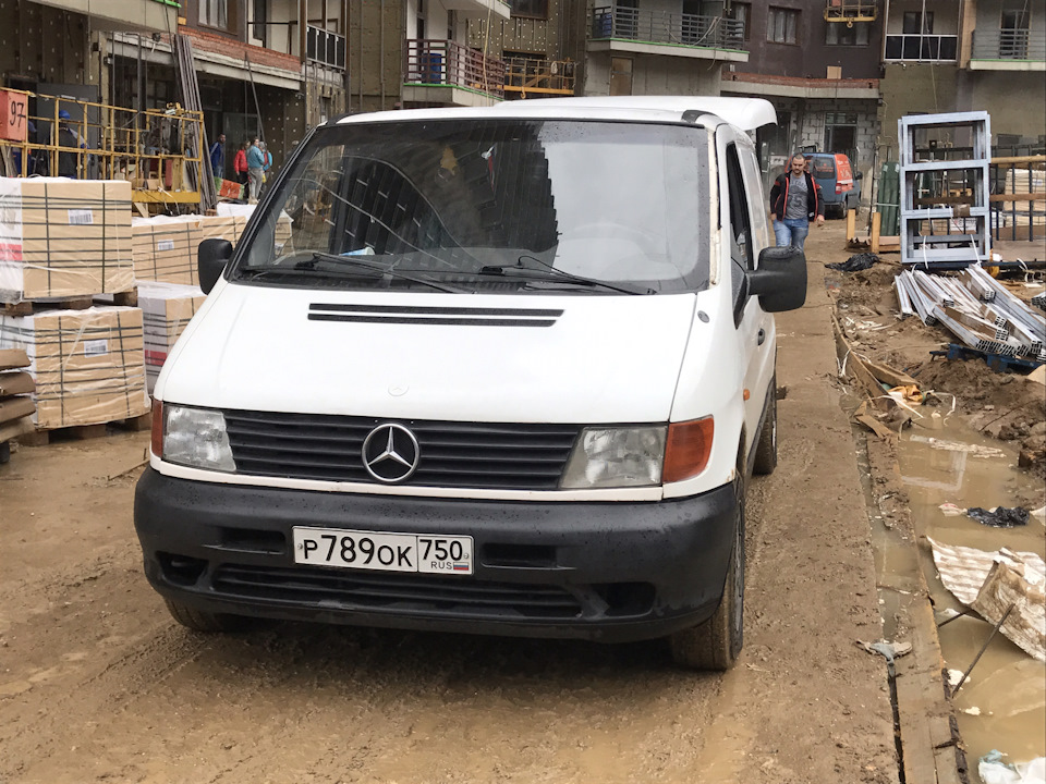 Натяжные потолки оптом))) — Mercedes-Benz Vito (1G), 2,3 л, 1998 года ...