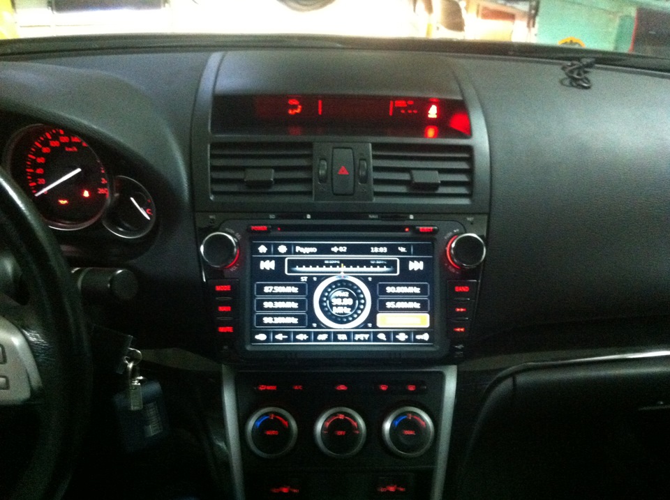 Установка штатной магнитолы Trinity на Mazda 3 2011 г.в — DRIVE2