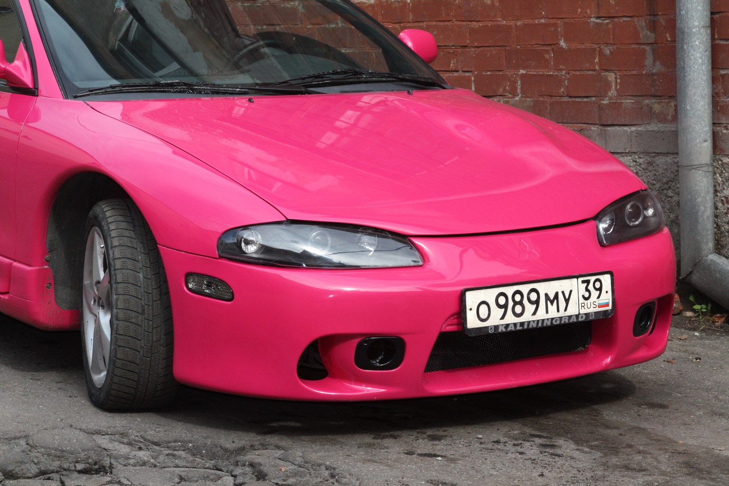 Mitsubishi Eclipse 1997 розовый