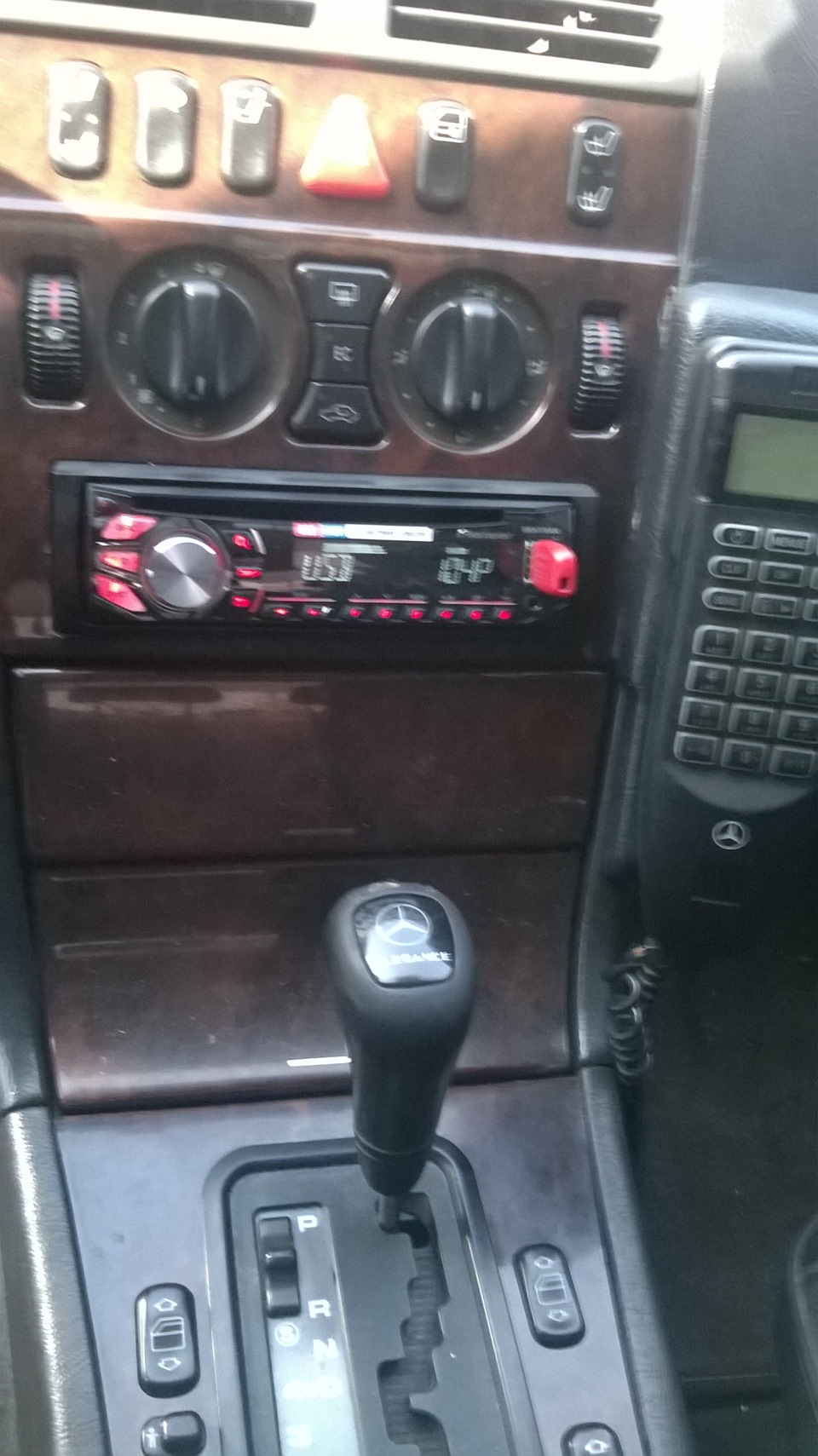 Новая магнитола — Mercedes-Benz E-Class (W210), 2,8 л, 1997 года ...